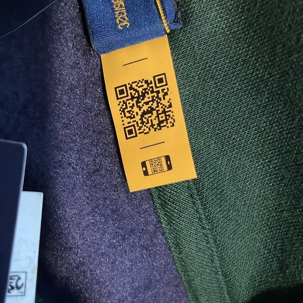 POLO Designer Luxury Ralph Lauren Bear Fleece Hoodie, NWT - Picture 7 of 13